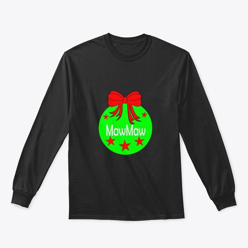 Maw Maw Christmas  Star Ornament Shirt
