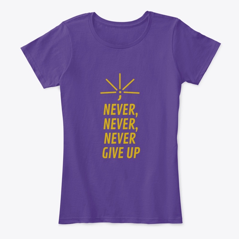Never, never, never give up