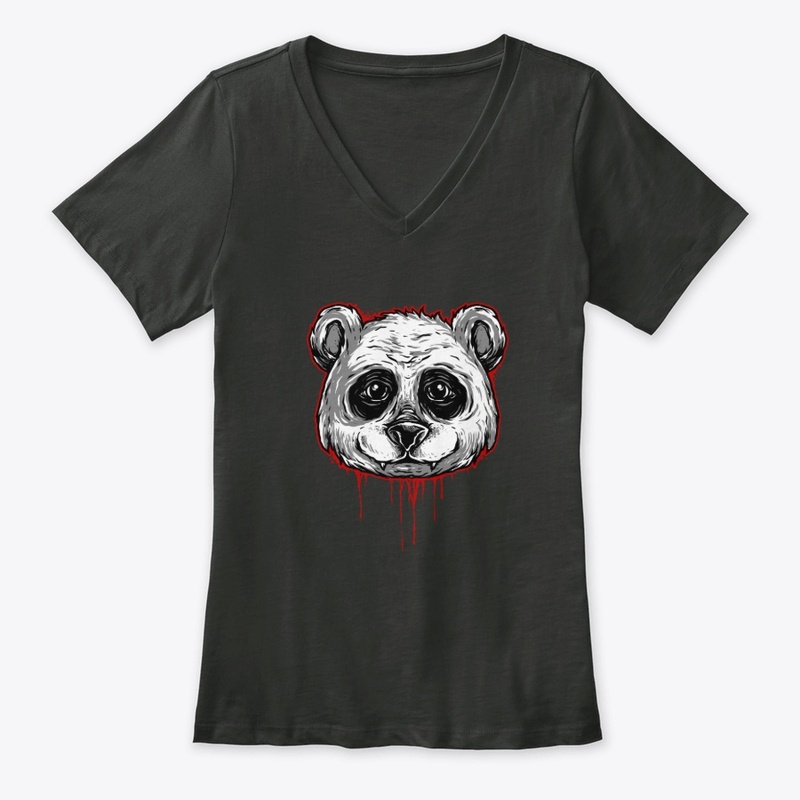 Grim Panda Bear T-Shirt – Edgy Tee