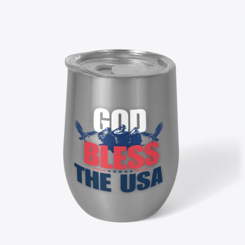 GOD BLESS THE USA TEE