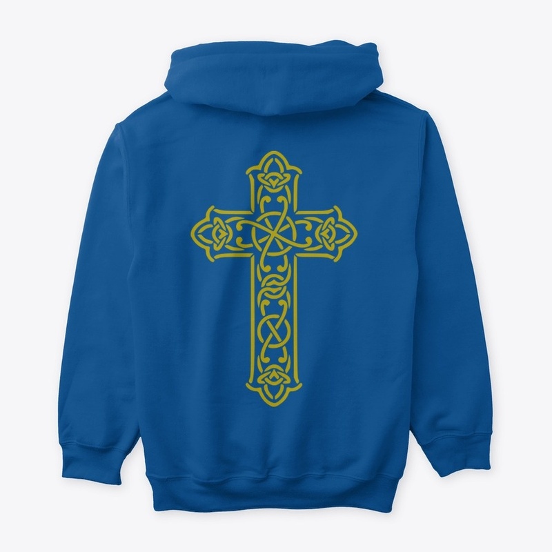 Golden Celtic Cross