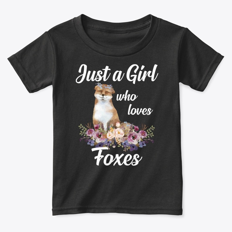 Girl Loves Foxes Flower Style