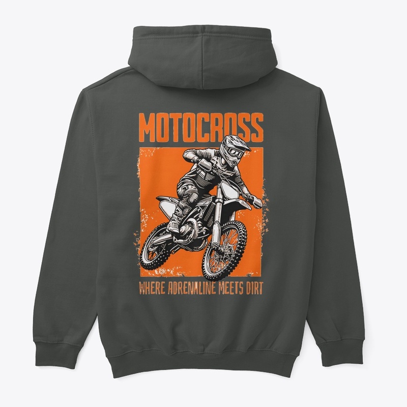 MOTOCROSS Classic Pullover Hoodie