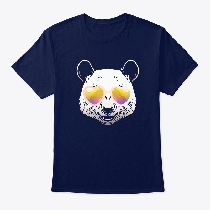 Cute Panda in Sunglasses (Colored+sg05)