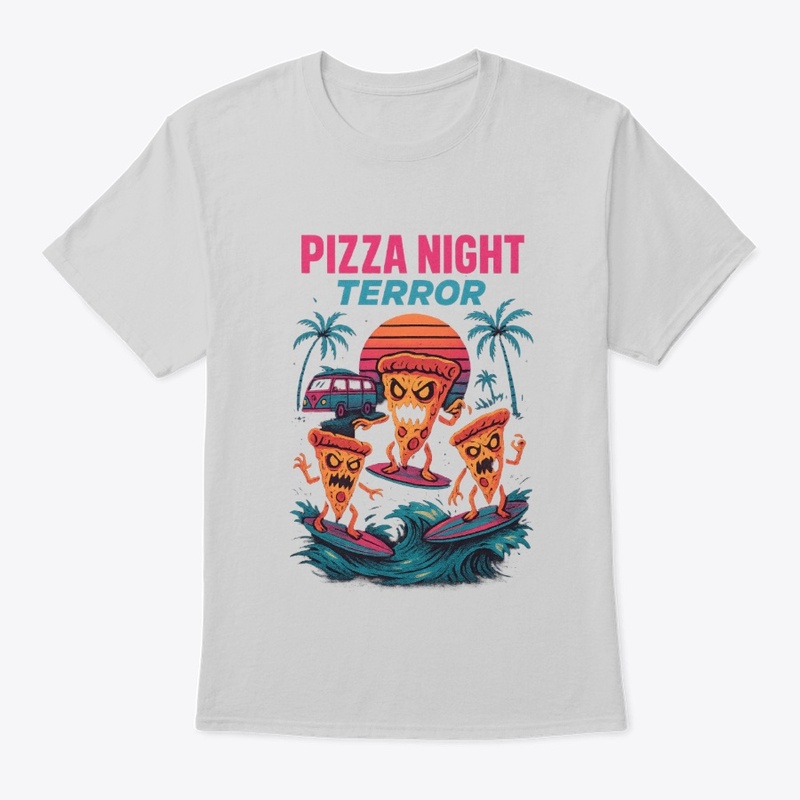 Pizza Night Terror 80s Retro