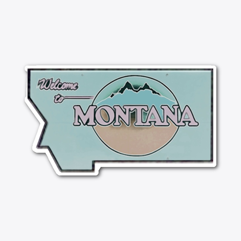 Welcome to Montana - alt 3 Inverse