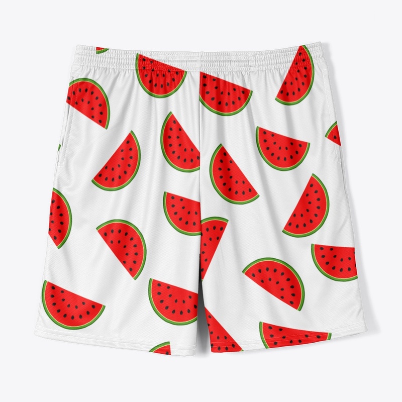 White Shirt with Watermelon