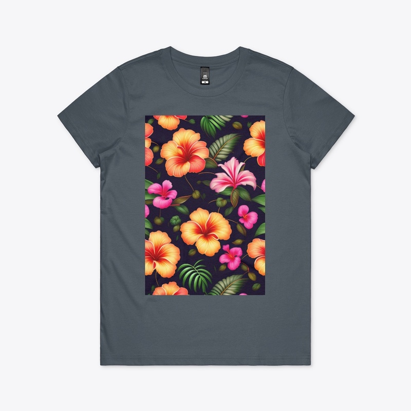 flower tee shirt 