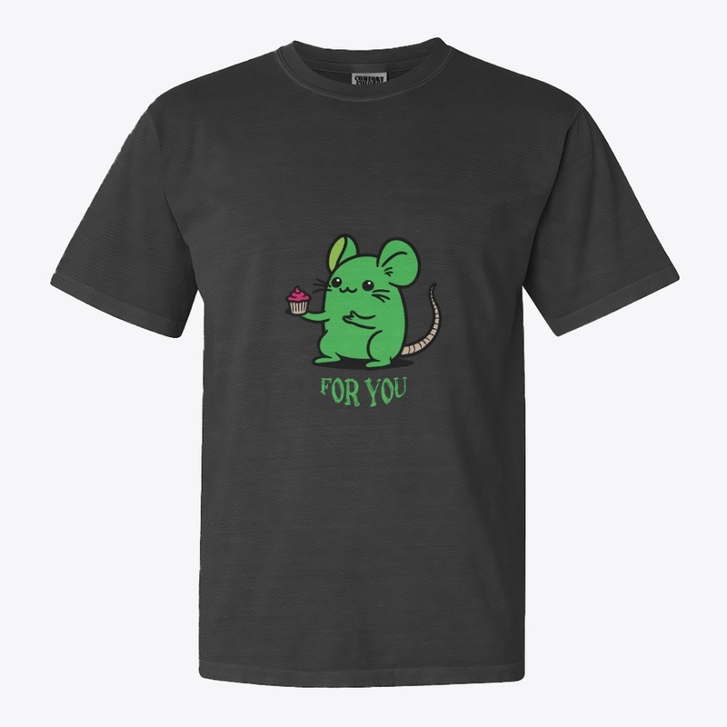 Green Cupcake Mouse for You
