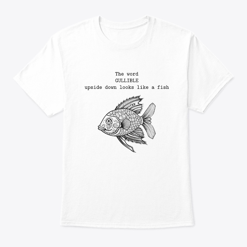  The word GULLIBLE upside down looks