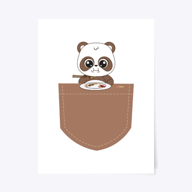 Cheerful Friends Kids' Room Art Print