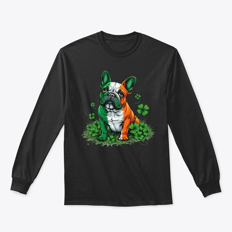  Man an Woman T-shirt, French Bulldog