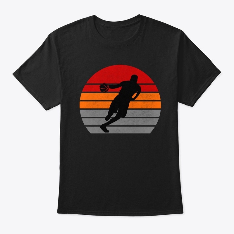 Basketball Vintage Sunset