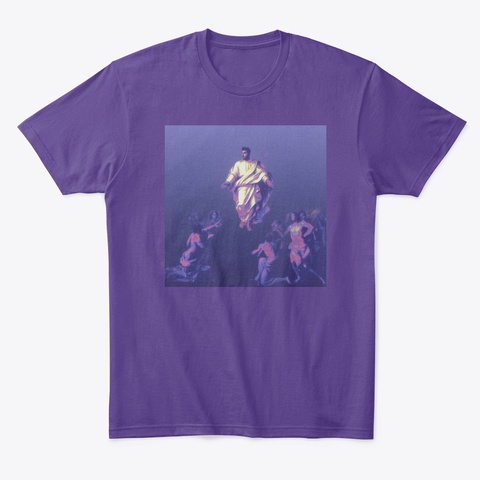 Delicias Kid   Blush Blush Tee Purple T-Shirt Front