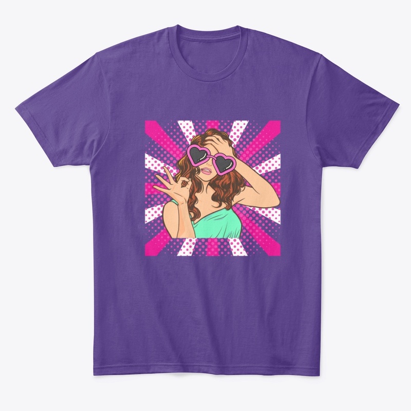 Graphic printed woman shirt 