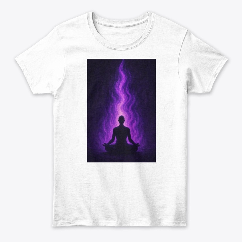 Meditating person