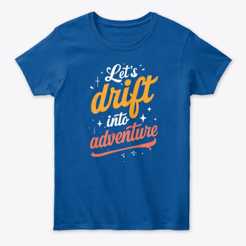 Drift Into Travel Adventure Tee"USA"UK
