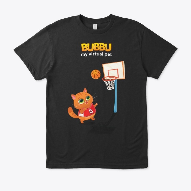 Bubbu playing basketball