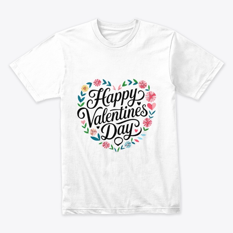 happy valentines day t-shirt design