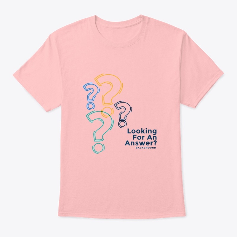 unisex Looking Answer T shirt01