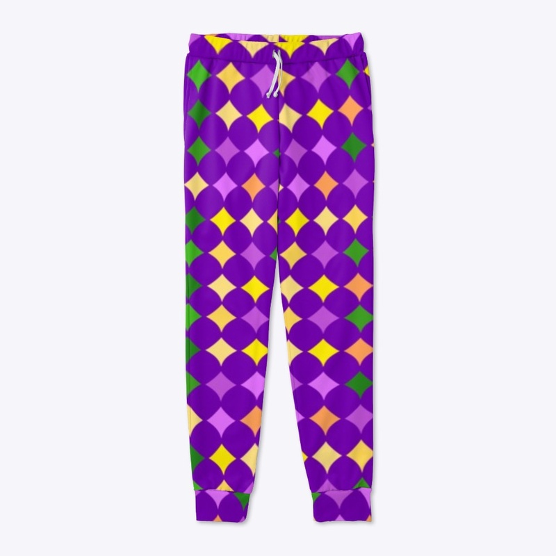 Mardi gras Diamond Patterns
