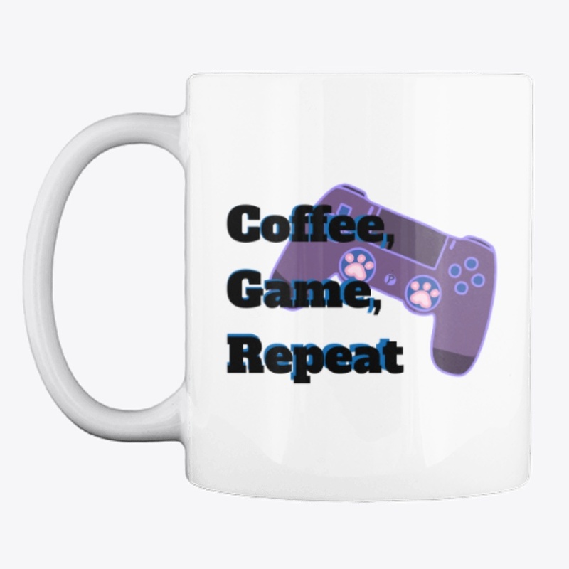 Coffee, Game, Repeat Mug