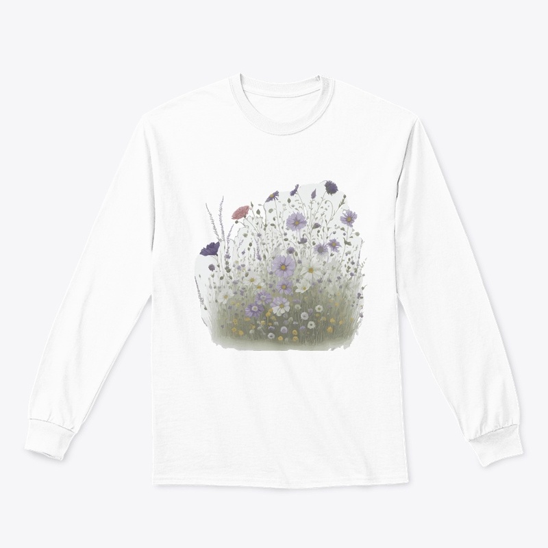 Meadow Bliss: Wildflower Art Print