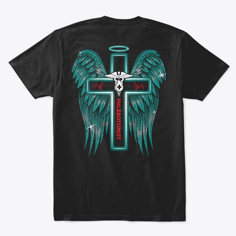Phlebotomist Wings Of Faith Hoodie 