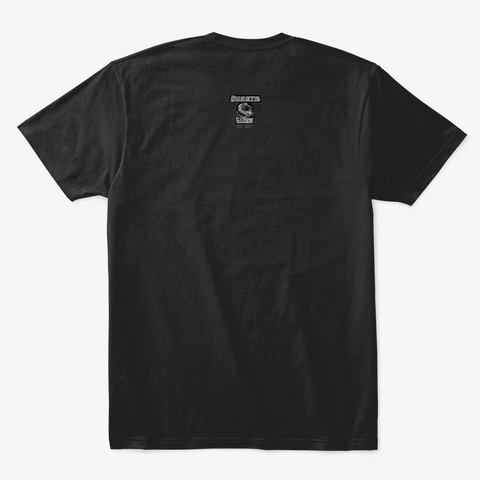Hlg Official Seven Years Logo Black áo T-Shirt Back