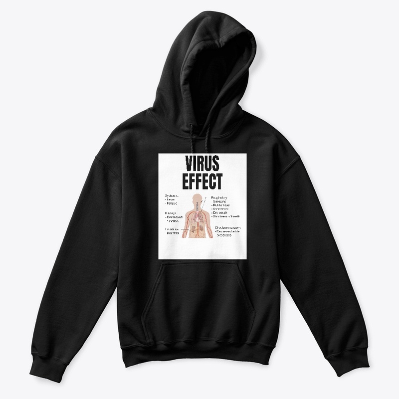 CORVID 19 VIRUS EFFECT T SHIRT