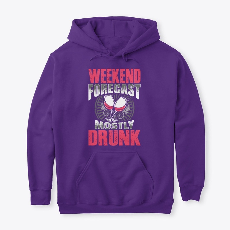 Mostly Drunk - drinking shirt - Funny