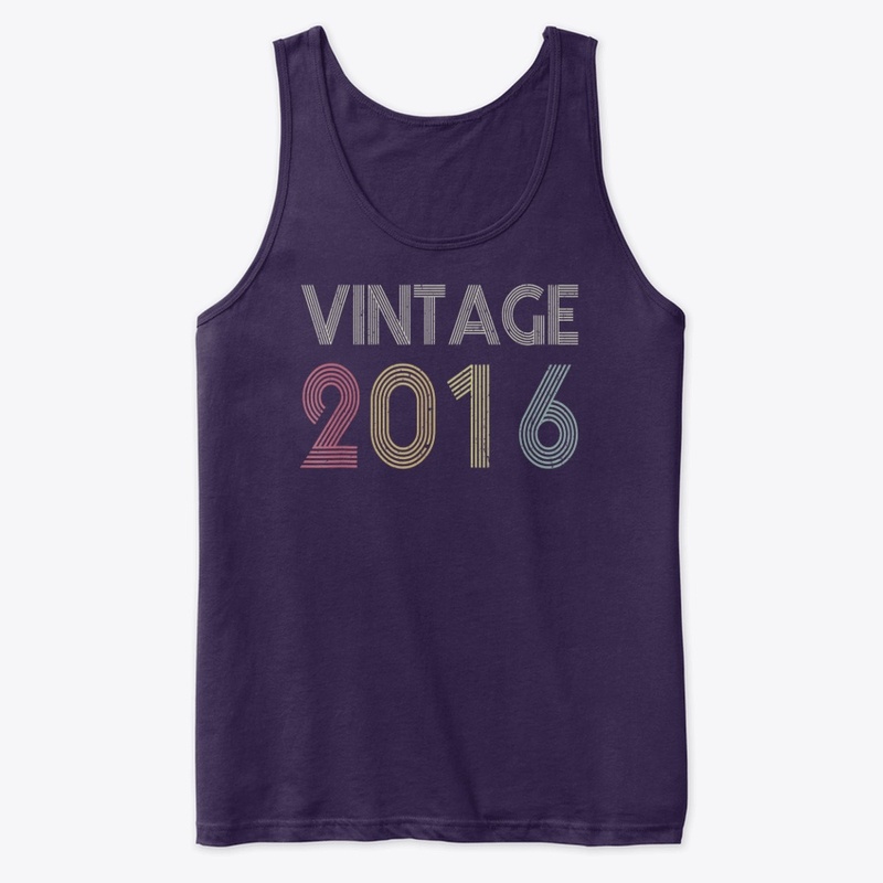 4th Birthday Gift Vintage 2016 Classic