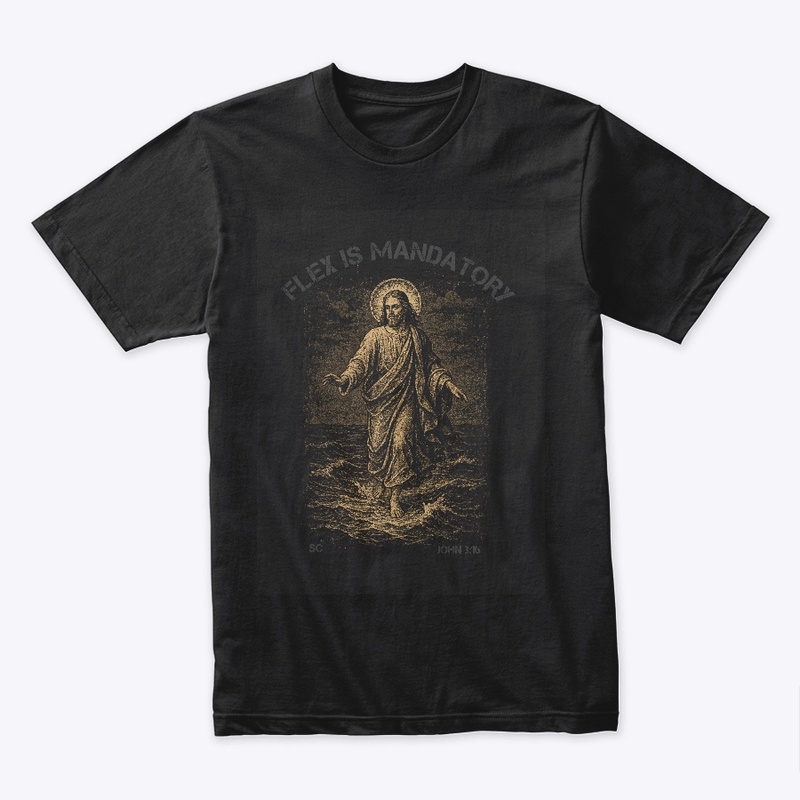 Jesus Christ Walking on Water Flex 