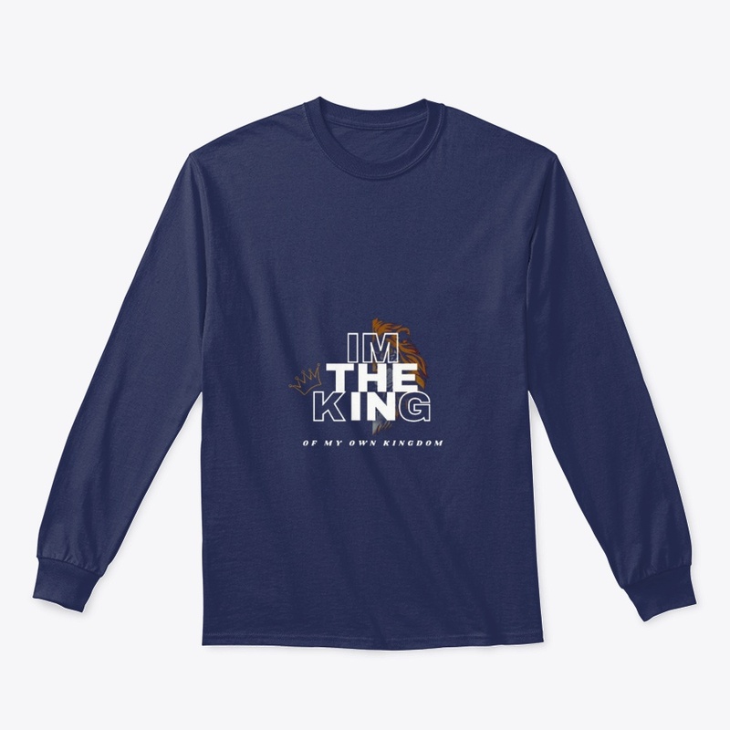 I am the king graphic design T-shirt 