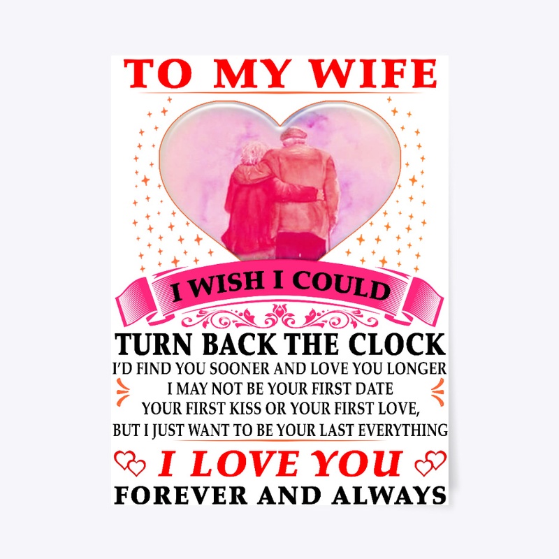 To my wife, i love you