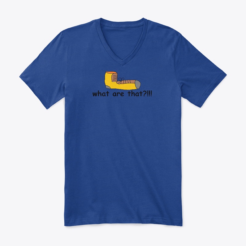its a shoe... and it says what are that
