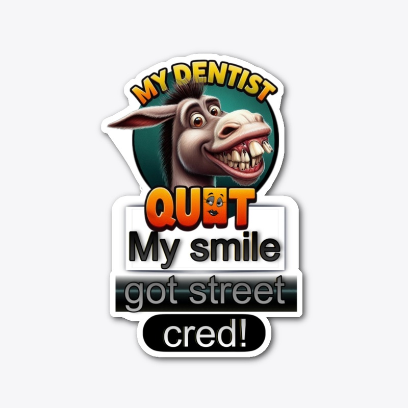Donkey's Street Cred Smile