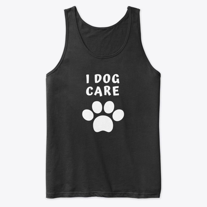 I Dog Care Black Design