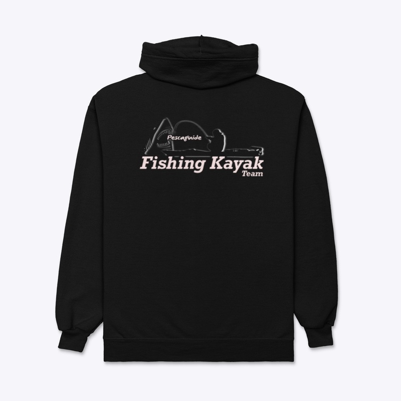 Fishing kayak team