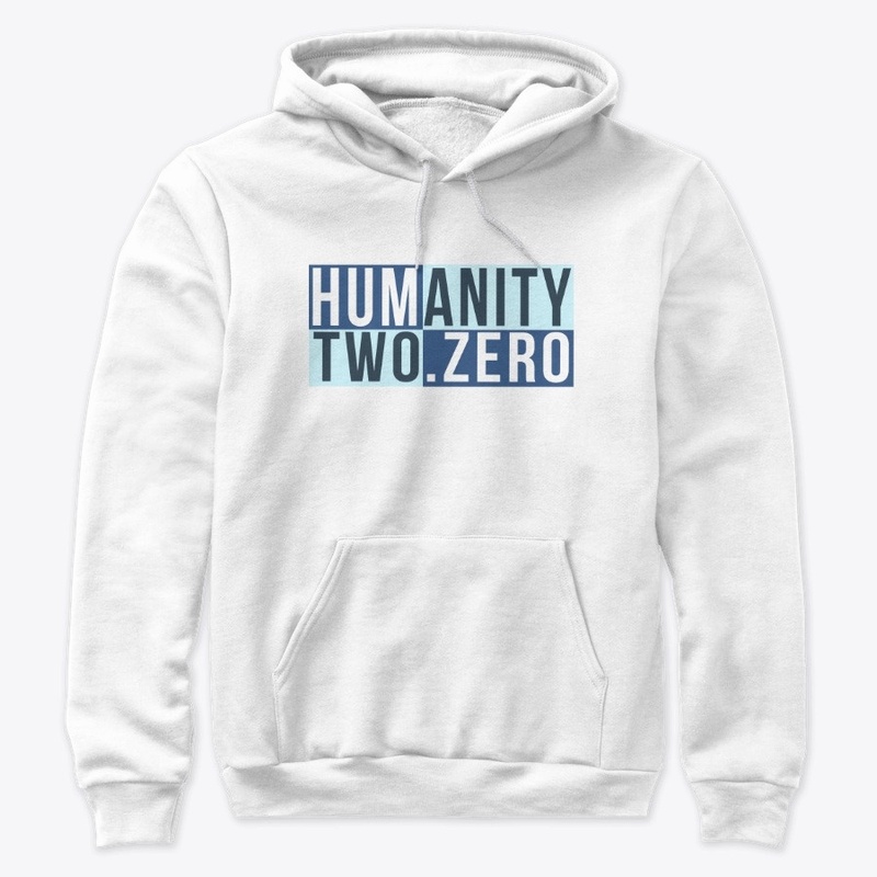 Humanity TWO ZERO Hoodie (White)