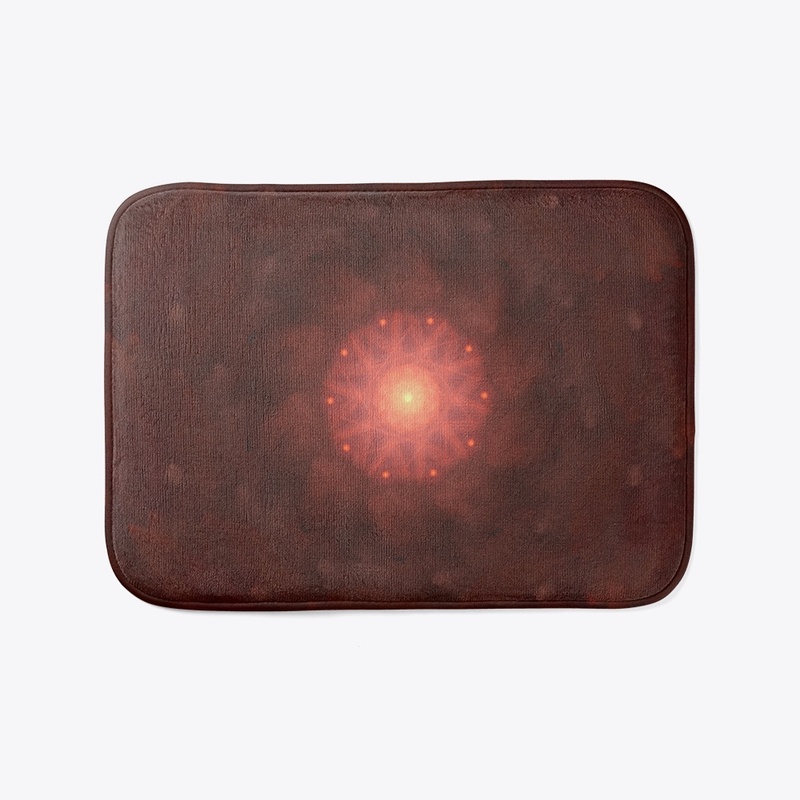 Radiant Red Mandala