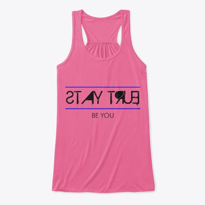 Stay True, Be Put Reverse Dark Print