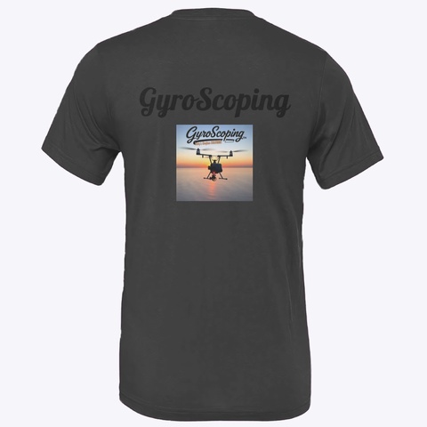 Gyroscoping Black T-Shirt Back