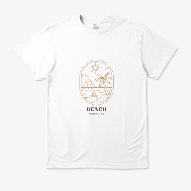 Beach paradise tshirt 
