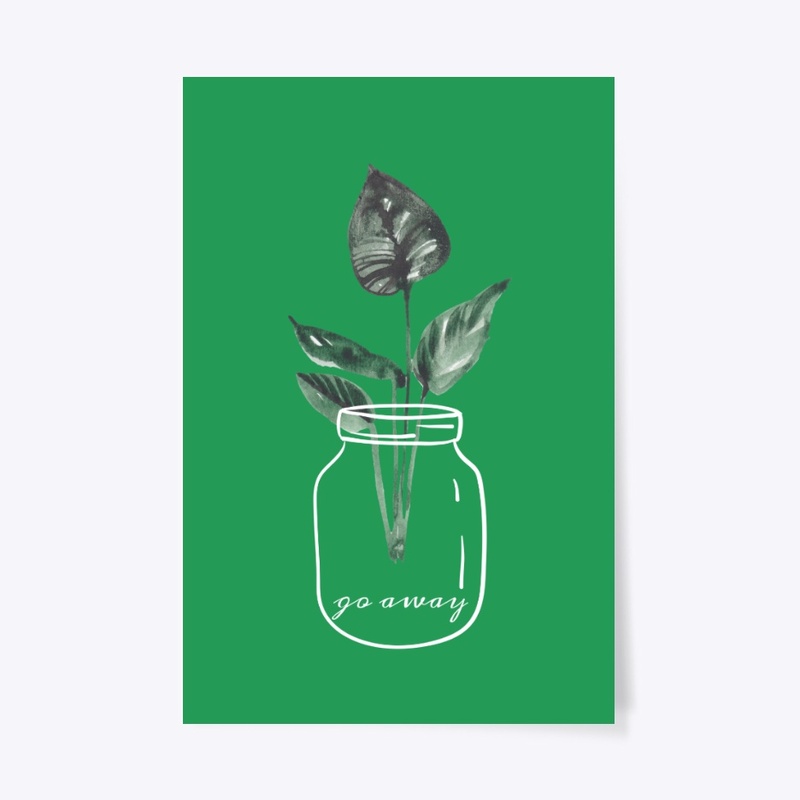 Planting plants go away!