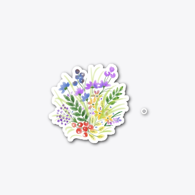 flower bouquet watercolor