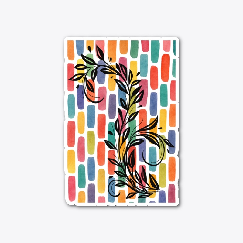 Colorful Modern Geometric Style Design