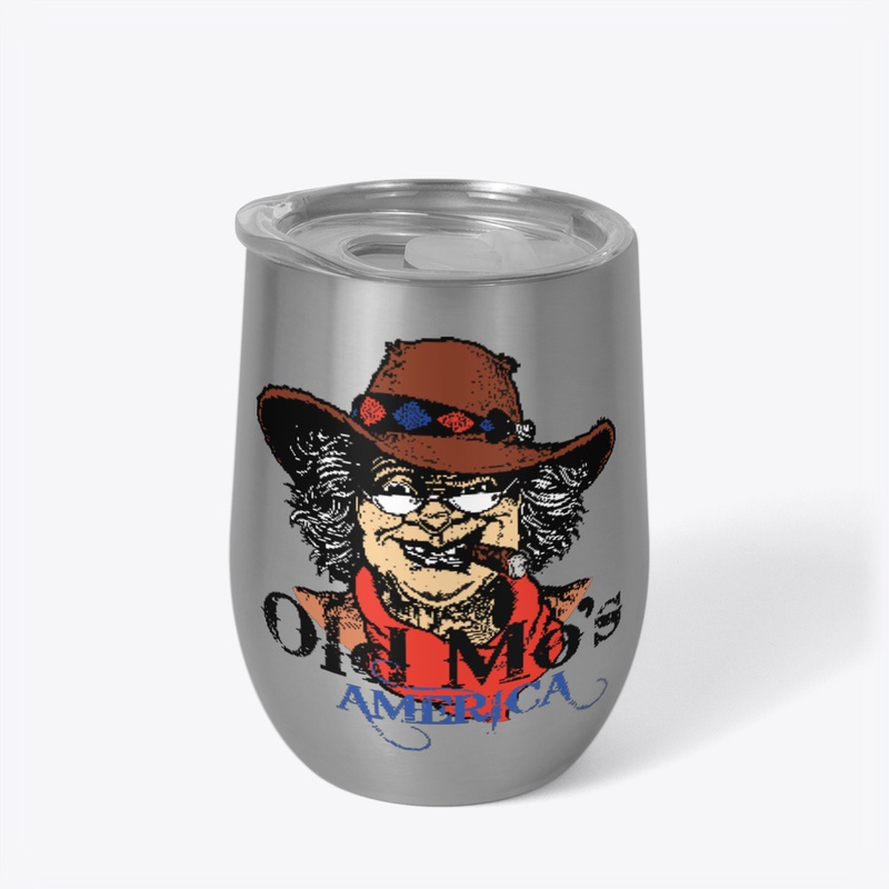 Old Mo - With Cigar - Drinkware