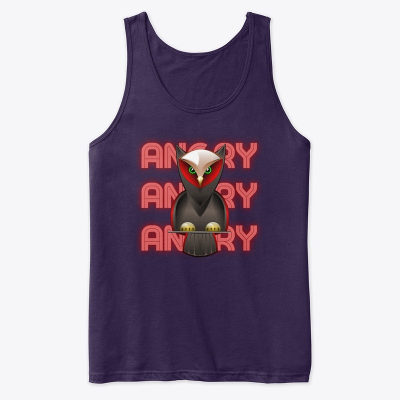No Sleep Angry Owl