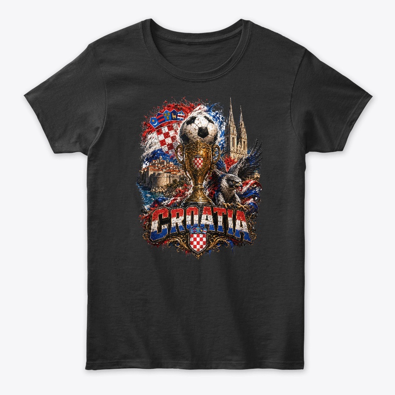 Croatia Football Pride T-Shirt